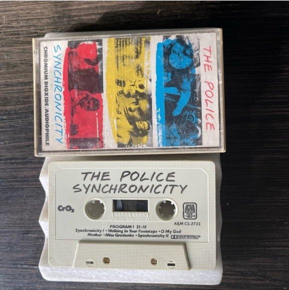 Vintage Police - Synchronicity Cassette Tape - Picture 2 of 3